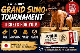 secure grand sumo tournament tickets for you