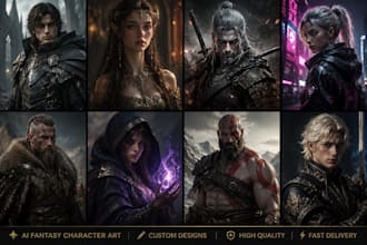 create cinematic ai fantasy portraits and avatars