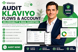audit klaviyo flows account deliverability email marketing