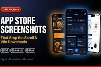 app store screenshots google plays store screenshot mobile IOS app dessign aso