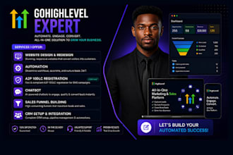 gohighlevel website gohighlevel landing page go highlevel sales funnel a2p