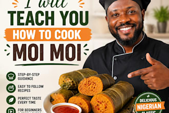 teach you how to cook authentic nigerian moi moi