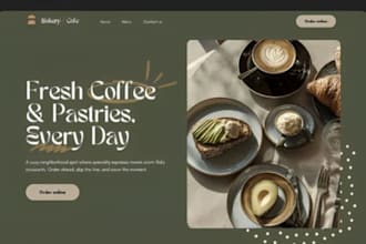 build squarespace cafe website coffee shop website food brand website