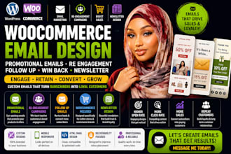 design woocommerce promotional emails and re engagement campaigns