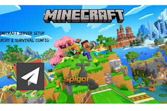 setup, configure, or fix your minecraft anarchy and survival server