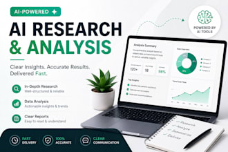 do market research and competitor analysis for your startup