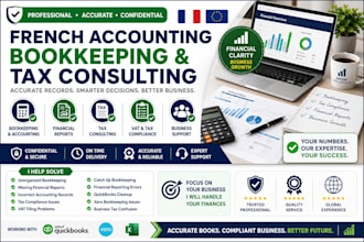 french accounting bookkeeping financial reports tax consulting comptable france
