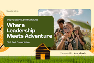 design summer grant proposal pitch deck nonprofit funding deck donor pitch deck