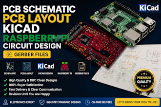 pcb schematic pcb layout kicad raspberry pi circuit design gerber files