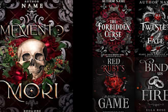 do premium, bestselling dark romance cover design KDP