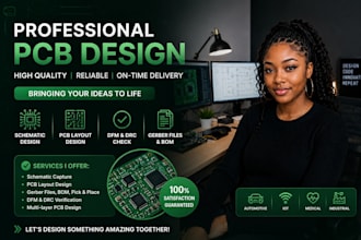 design arduino esp32 stm32 pcb and embedded system projects