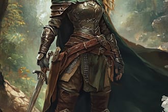 dnd, fantasy character and dnd character