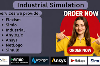 build simulation models in arena netlogo simio simul8