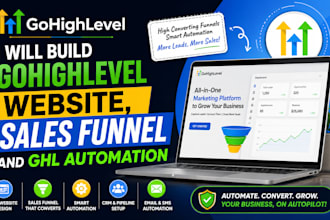 do gohighlevel website gohigh level sales funnel ghl landing page ghl automation
