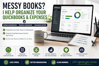 organize small business expenses in quickbooks