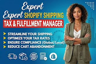 do shopify shipping and tax setup, internation duties