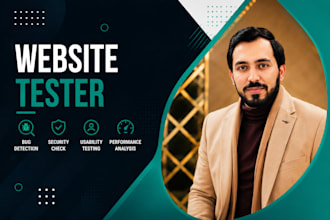 web tester website testing quality assurance bug report ai web test user testing