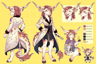 furry ref sheet anthro nsfw furry reference sheet fursona ref sheet