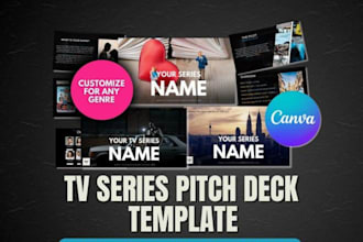investor ready film pitch deck movie tv series  pitch deck business plans PPT