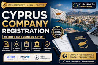 register your cyprus company remotely with compliance support