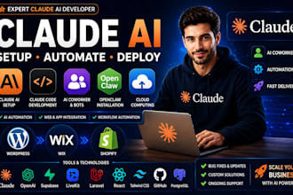 setup claude ai claude code coworker openclaw migrate to wordpress wix shopify