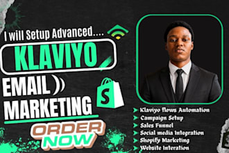 setup klaviyo email automation workflow