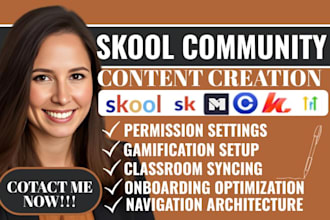 organize and optimize your skool structure for clarity, engagement and growth
