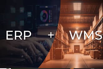 build advanced warehouse management system with ai and erp