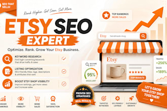 do etsy print on demand SEO and listing optimization