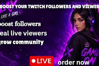 promote your brand on my twitch stream and social media