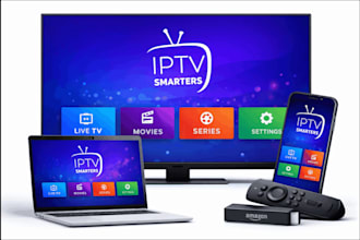 develop a professional iptv app for ios, android, and smart TV