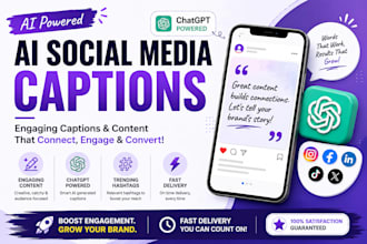 write instagram captions and hashtags for your business