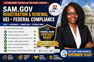 register sam gov uei, renew sam registration and federal compliance