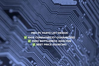 design a pro pc parts list for gaming and work