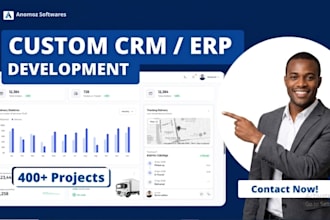 develop a custom CRM web application for your business