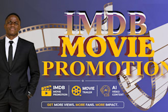 imdb promotion, movie marketing and entertainment branding