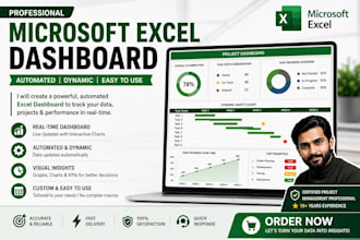 dashboard in microsoft excel