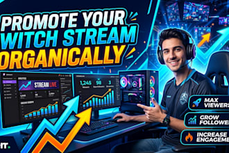 promote your twitch stream organically