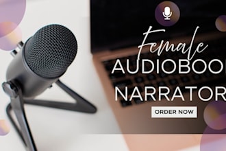 female american narrator, audiobook voiceover narrator, acx audible narrator