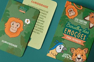 design 52 card game design flash card educational kids playing card card mockup