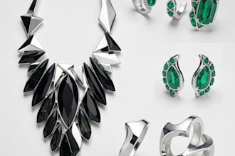 design fashionable jewelry pieces and collections