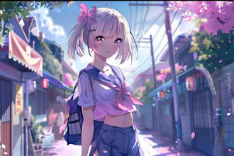 draw custom anime art of your oc, character, and fanart