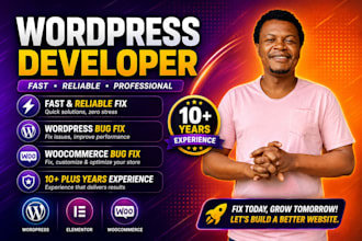 fix wordpress issues and woocommerce bugs fix