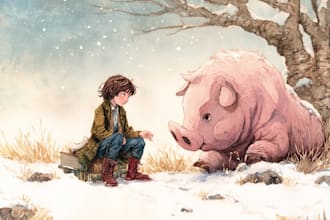 create cute children book illustrations and storybook art