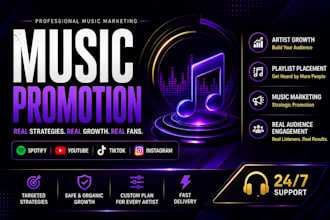 music manager, fix and distribute music on distrokid, cd baby, tunecore, ditto