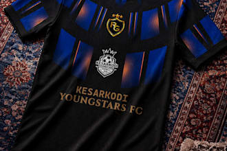 do some cool jersey sports designs for your club