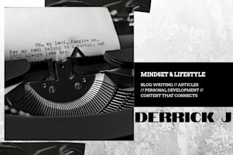 write engaging mindset and lifestyle blog posts