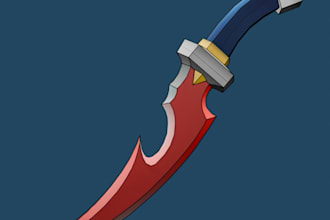 create 3d stylized assets and illustrations