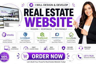 design smoobu liondesk realscout propertybase ihomefinder real estate website