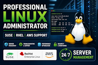 provide linux system administration support for suse and rhel